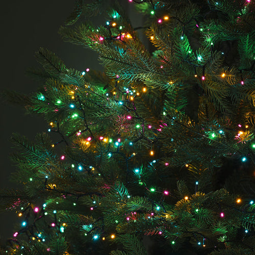 1000 Soft Multi Coloured LED Compact Lights
