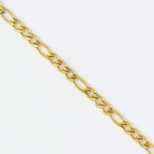 10056 Narelle Waterproof Figaro Chain Gold Nk 5H6