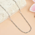 10057 Narelle Waterproof Figaro Chain Silver Nk 5H6