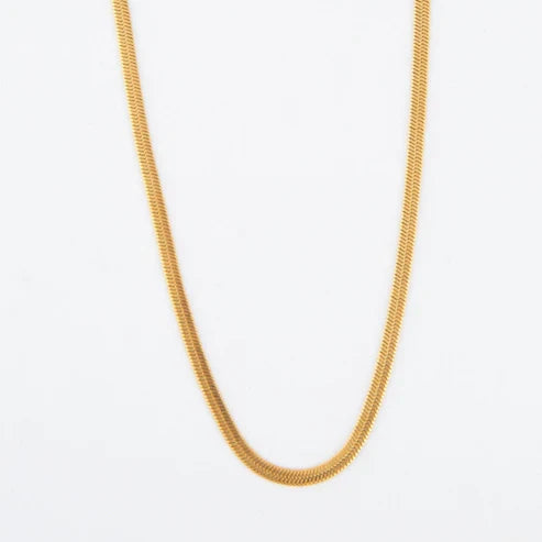 10070 Snake Chain Gold 18" Necklace 5H6