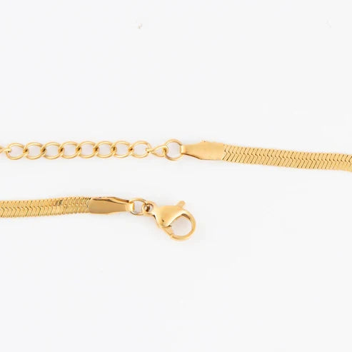 10070 Snake Chain Gold 18" Necklace 5H6