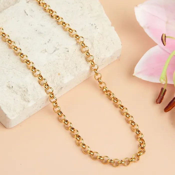 10072 Narelle Waterproof Cable Gold 18" Nk 5H6