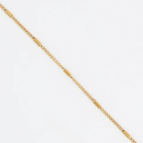 10190 Narelle Waterproof Bar Satellite Chain Gold Nk 5H6