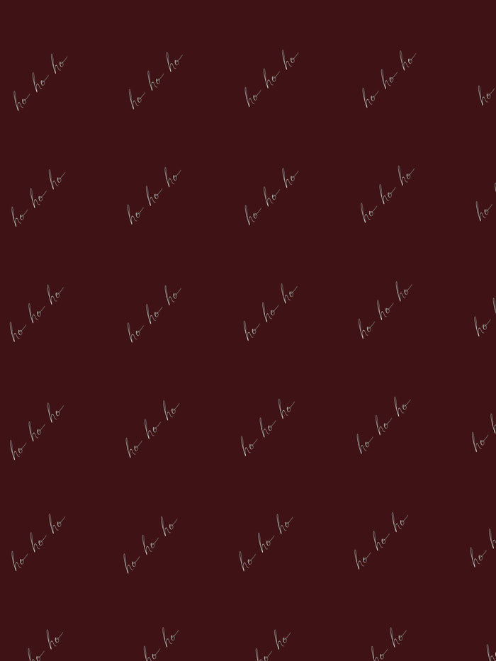 10m Ho Ho Ho Wrapping Paper