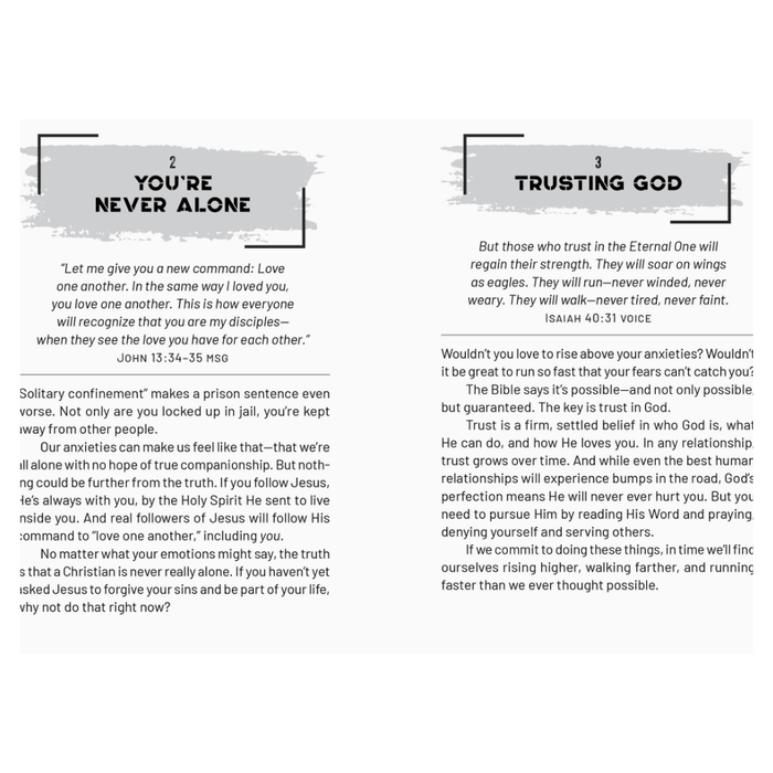180 Bible Verses For Conquering Anxiety For Teen Guys