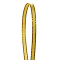 1/8in. X 50 Yards Yellow Gold Edge Satin Ribbon