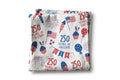 250 Years Patriotic Kitchen Towel Waffle