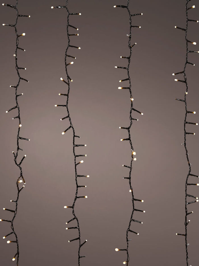 2m LED Tree Cascade Compact Lights Outdoor