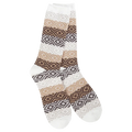 75649 Weekend Gem Crew Chocolate Multi Socks