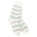76428 Wsragg Link Crew Meadow Strip Socks