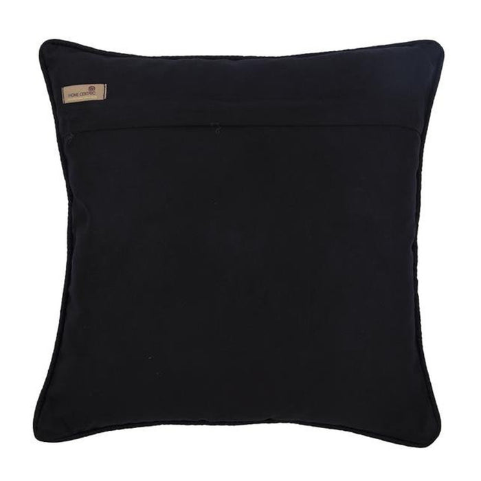 Abstract Deco - Brown Velvet Throw Pillow Cover