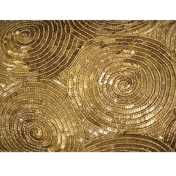 All Eyes On Gold - Art Silk Gold Decorative Standard & King Shams