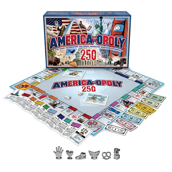 America-Opoly - 250th Anniversary Edition Board Game
