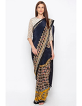 Applique Saree With Blouse