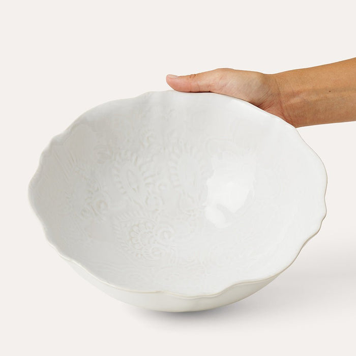 Arabesque Bowl | White