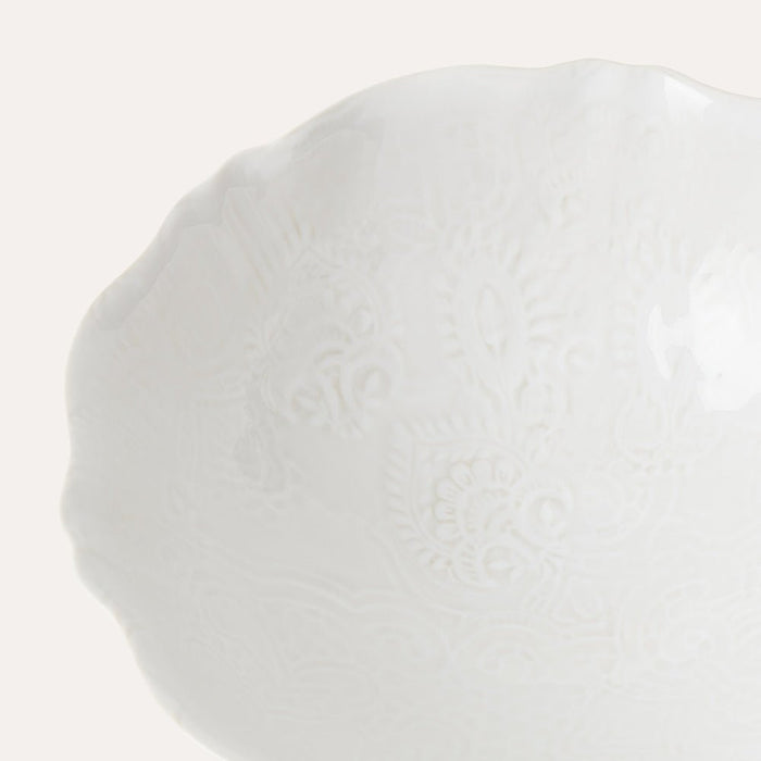 Arabesque Bowl | White