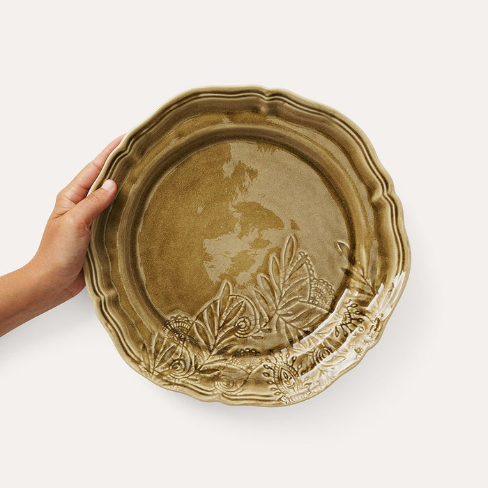Arabesque Dinner Plate | Sand