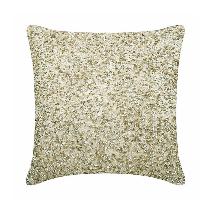 Arzoo - Ivory Silk Decorative Euro Sham