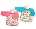 Baby PEVA Bibs with Sleeves - Bus/ Cakes [BW-104-813] - Kidswholesale.co.uk