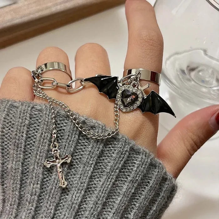 Bat Wings Chain Rings