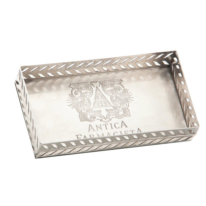 Bath & Body Counter Tray | Silver Nickel Plated Brass - Suzie Anderson Home
