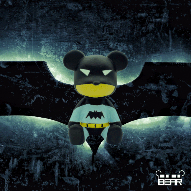 Batman Bear Figure - cocobear