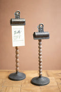Beaded Stem Clips