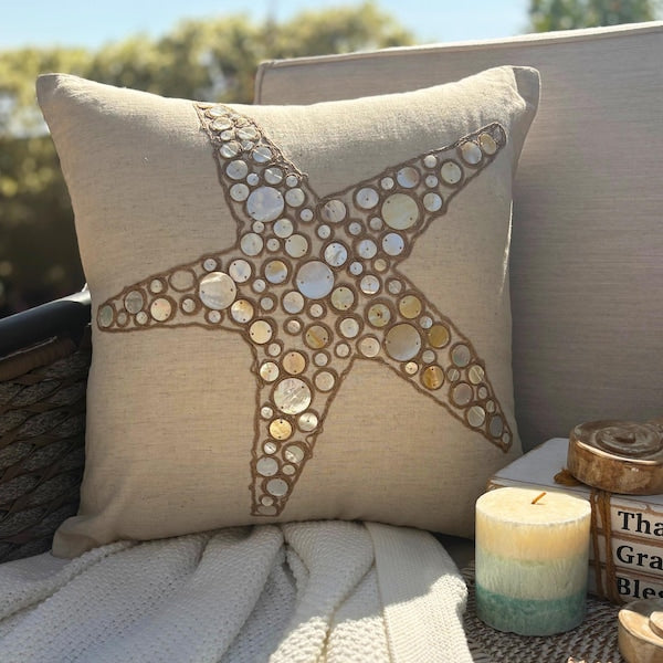Starfish Coated Pearl / 14 x 14 inch