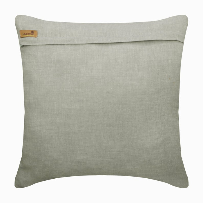 Beige Magnet - Beige Linen Throw Pillow Cover