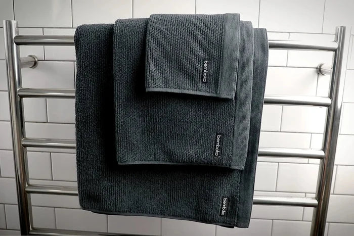 Bemboka Turkish Hand Towel | Charcoal - Suzie Anderson Home
