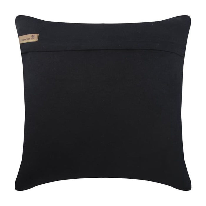 Black Diamond - Black Faux Leather Decorative Euro Sham