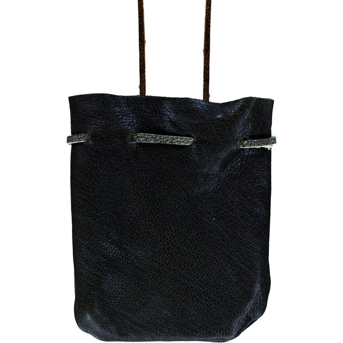 *Black Leather Pouch