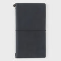 Black Leather Travellers Notebook | Regular Size