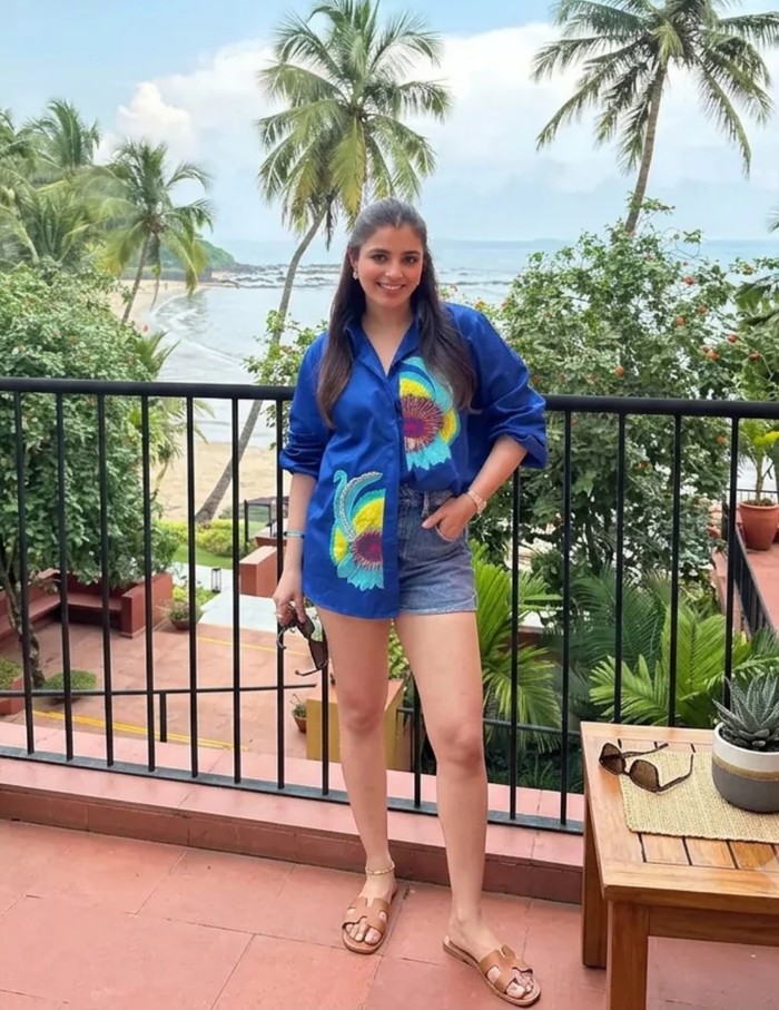 Blue Bloom Shirt