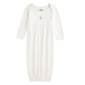 Blue Crochet Cross Gown #10800136B-03