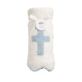 Blue Cross Chenille Blanket #11000287