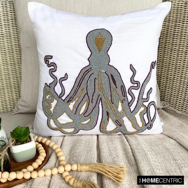 Grey Squid / 14 x 14 inch