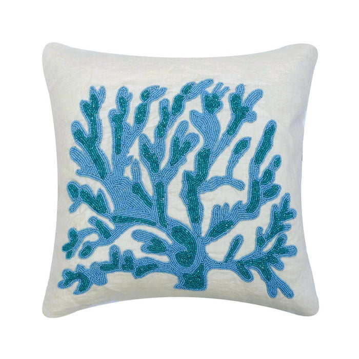 Seaweed Breeze Throw Pillow Cover