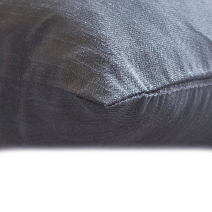 Blue Love - Art Silk Blue Decorative Lumbar Pillow Cover