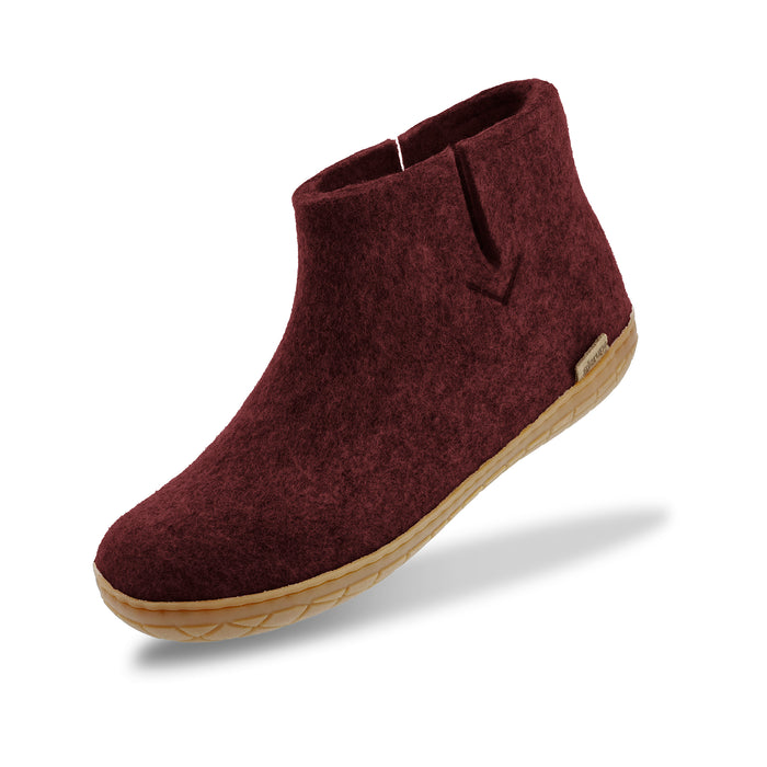 Boot with natural rubber sole - honey - Beet