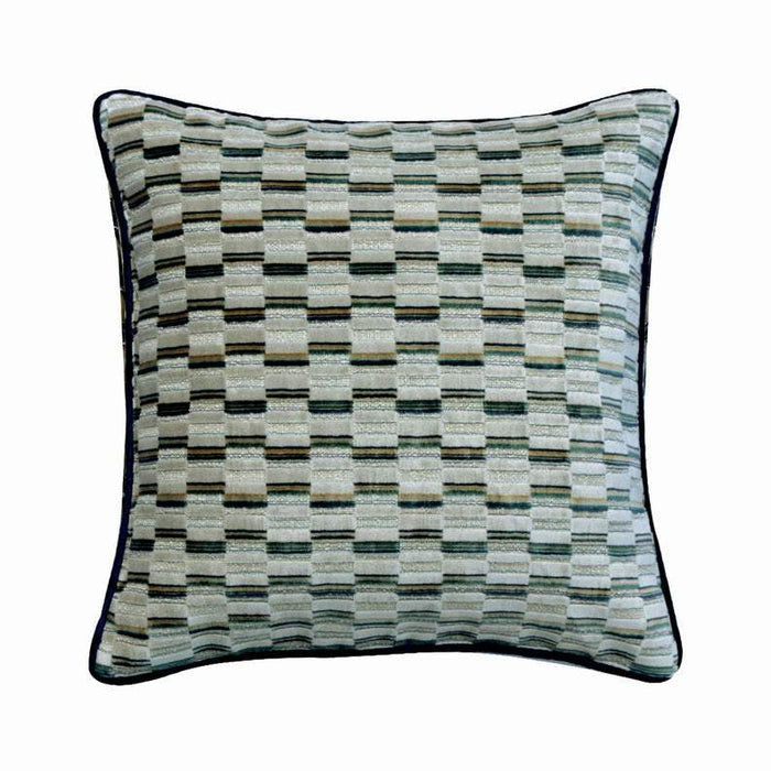 Brick Together Striped Decorative Euro Sham