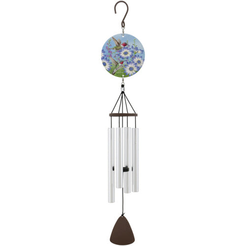 Bright Flight Hummingbird 27" Windchime #44122