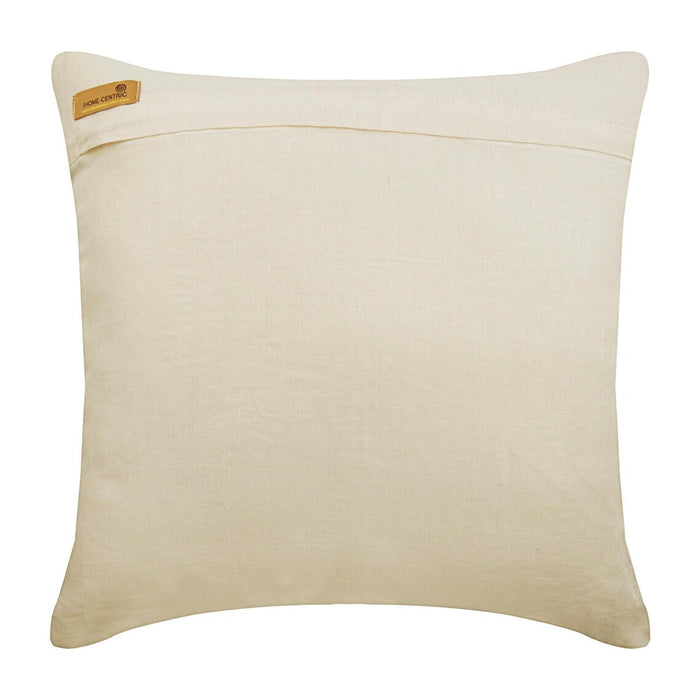 Brown Dwelling - Brown Faux Leather Throw Pillow Cover