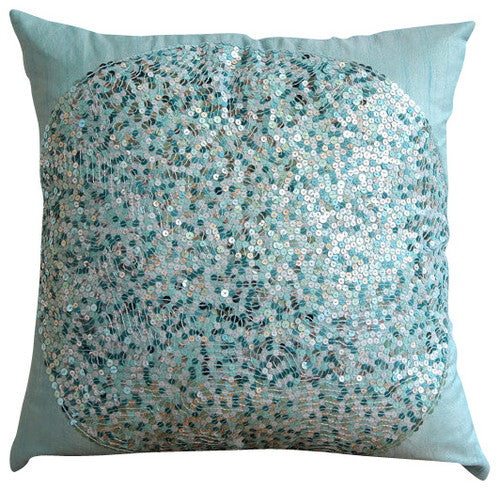 Brown Eye Sparkle - Dark Brown Art Silk Throw Pillow Cover