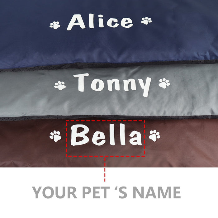Brown Personalized Sleeping Mat - Dogs and Horses