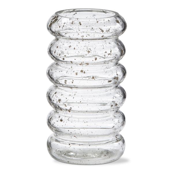 Bubble Pebble Glass Vase Short #G18240