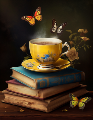 Butterfly Tea Time