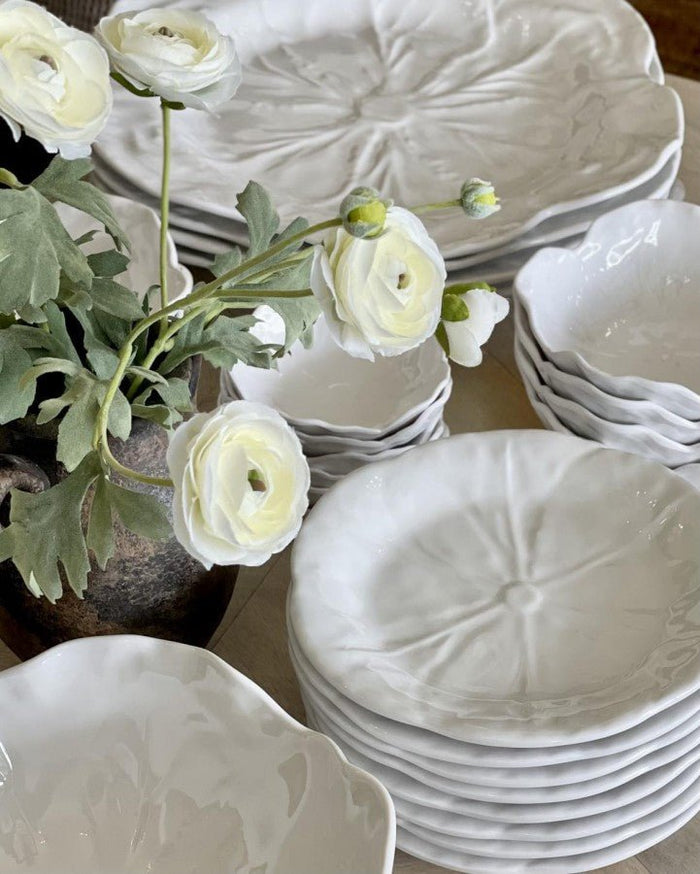 Cabbage Bowl Large 32 cm | Melamine | White - Suzie Anderson Home
