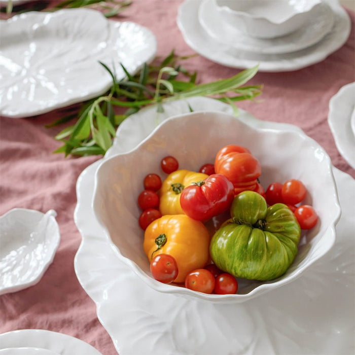 Cabbage Snack Bowl 12cm | Melamine | White - Suzie Anderson Home