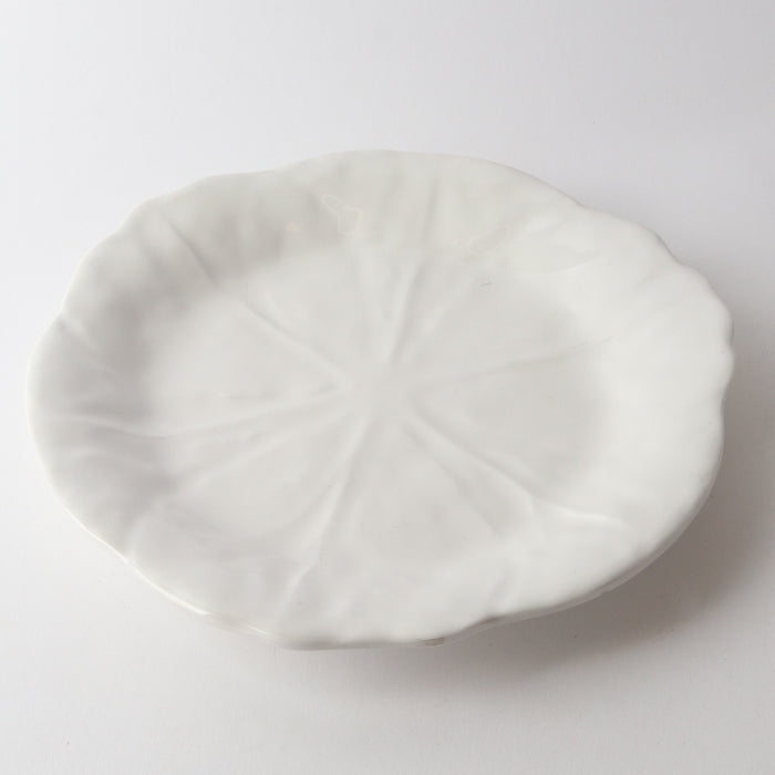 Cabbage Dinner Plate | Melamine | White
